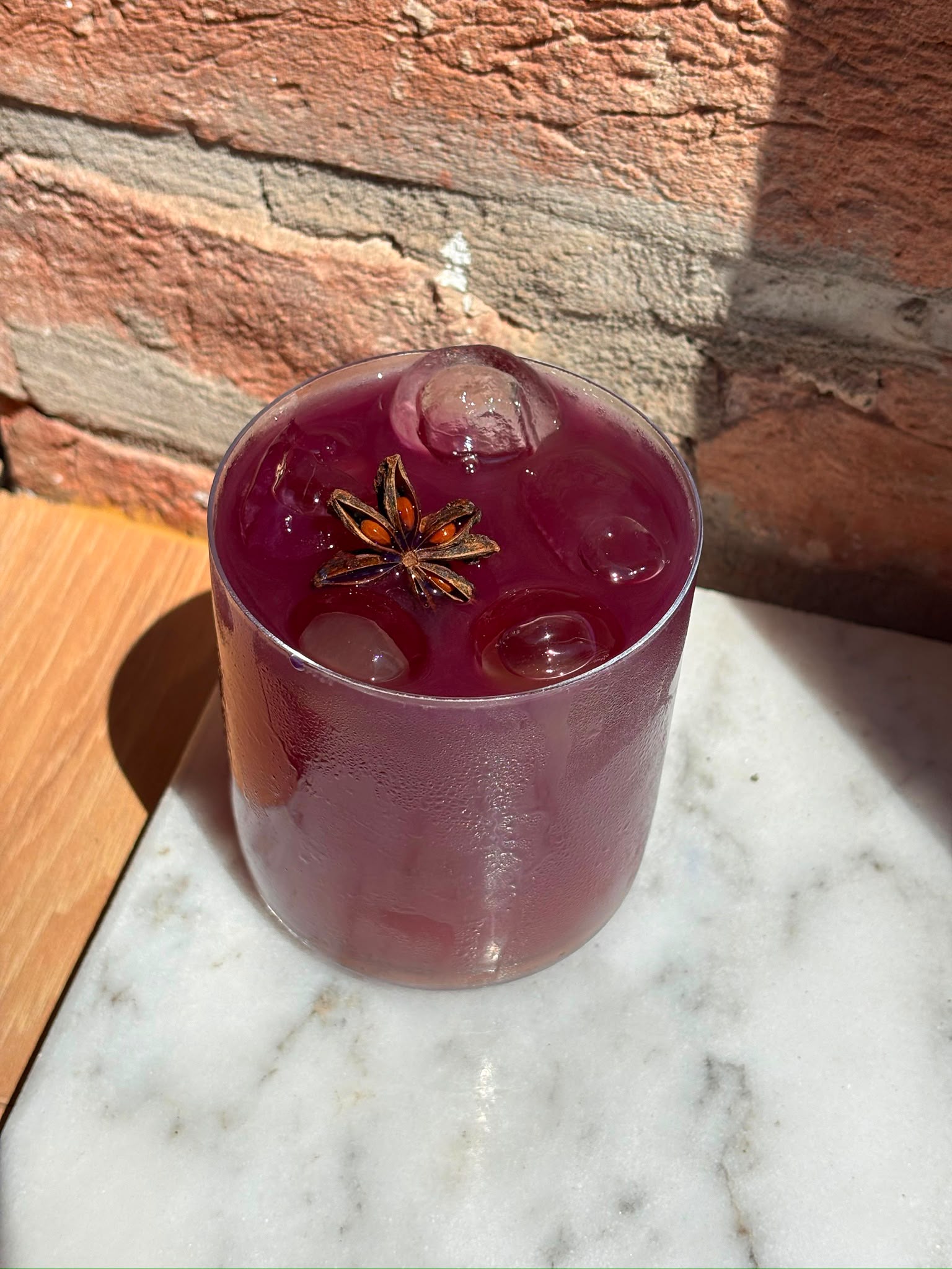 Signature drink at Robe